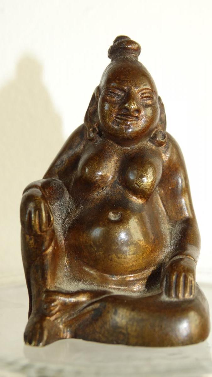 Couple de sages en bronze ( CURIOSA)