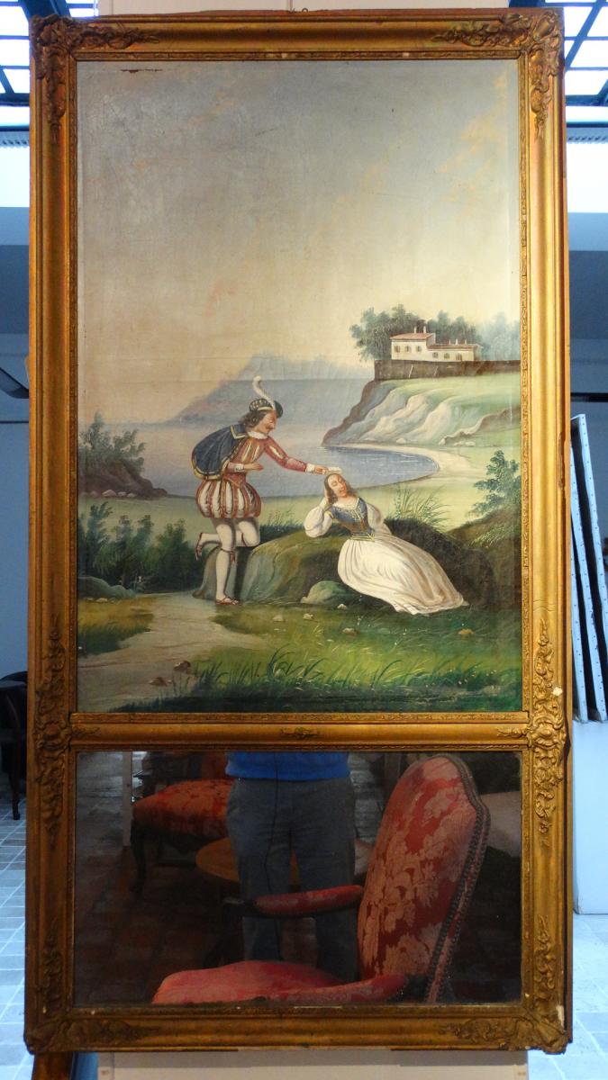 Trumeau d'époque 19ème