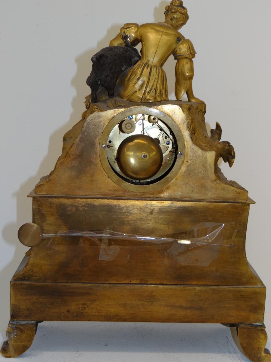 Gilded Bronze Clock-photo-3