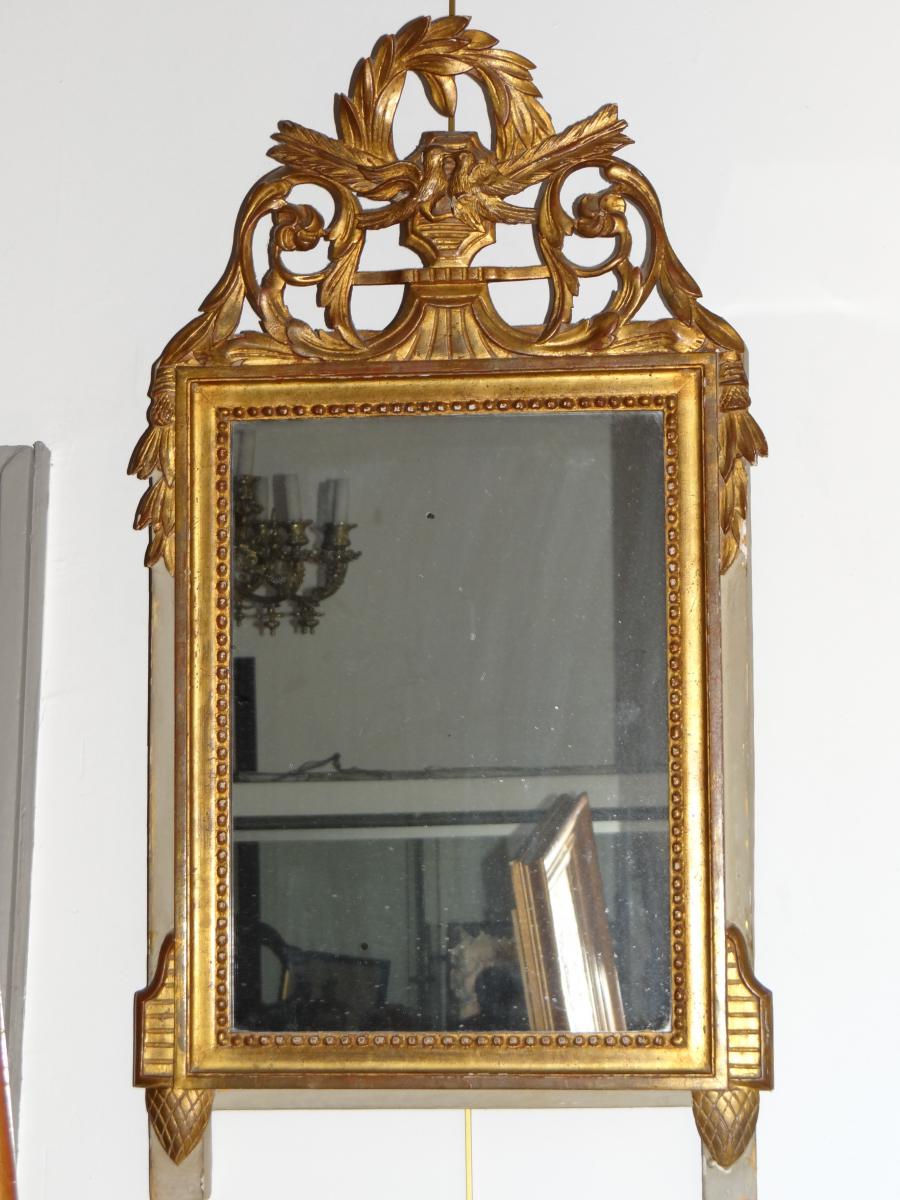 Miroir Bois Doré