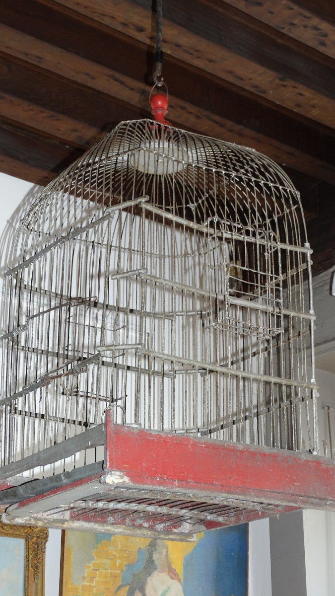 Cage à Oiseaux époque 1900-photo-2