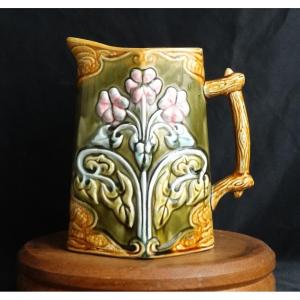 Pitcher In Barbotine