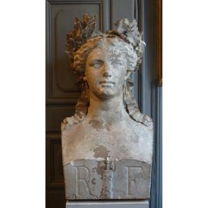 "bust Of The Republic" By Angelo Francia 