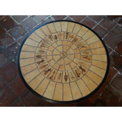 Coffee Table "herbarium" By Roger Capron