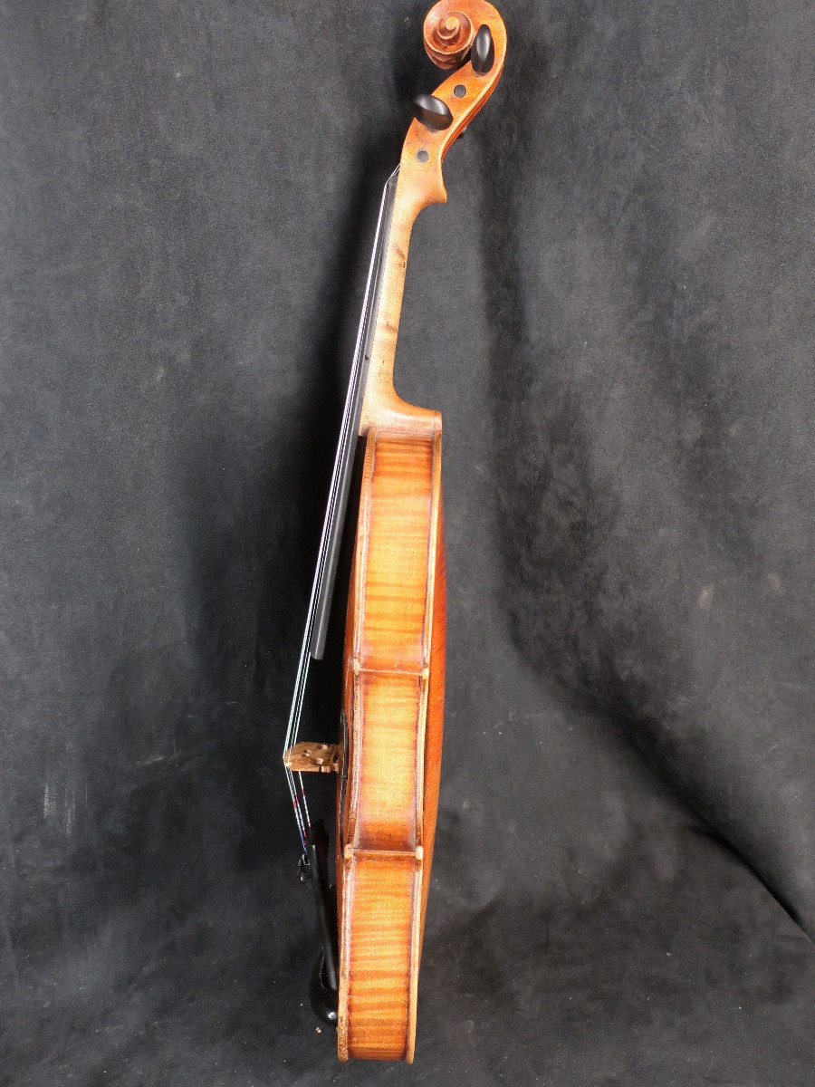 German Violin Late 19th Century 353 Mm Musical Instrument-photo-5