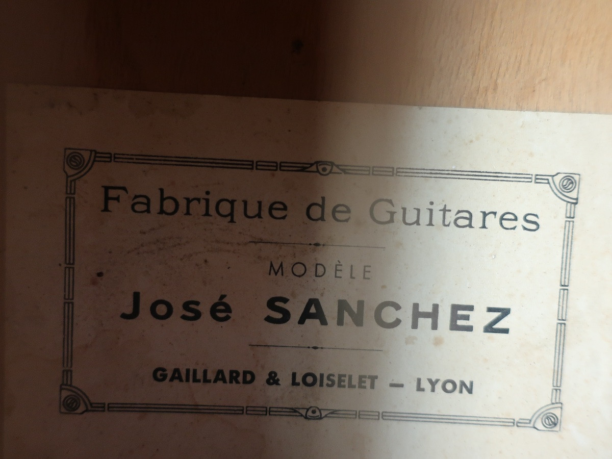Classical Guitar Sanchez 60s - Musical Instrument-photo-4