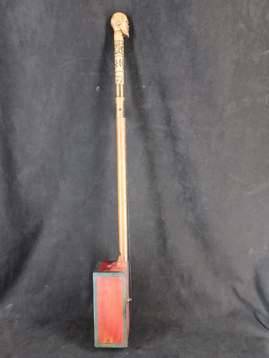 Viele monocorde à tête amovible de barbu- instrument de musique-photo-3