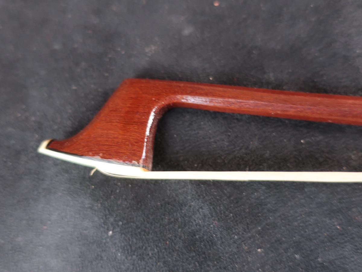Vièle à 6 cordes années 50 taille cello en housse et archet- instrument de musique-photo-8