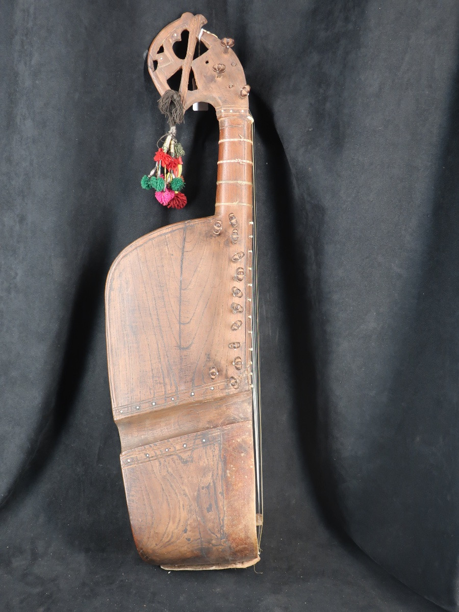 Rebab afghan fin XIXème en état de jeu- instrument de musique-photo-3
