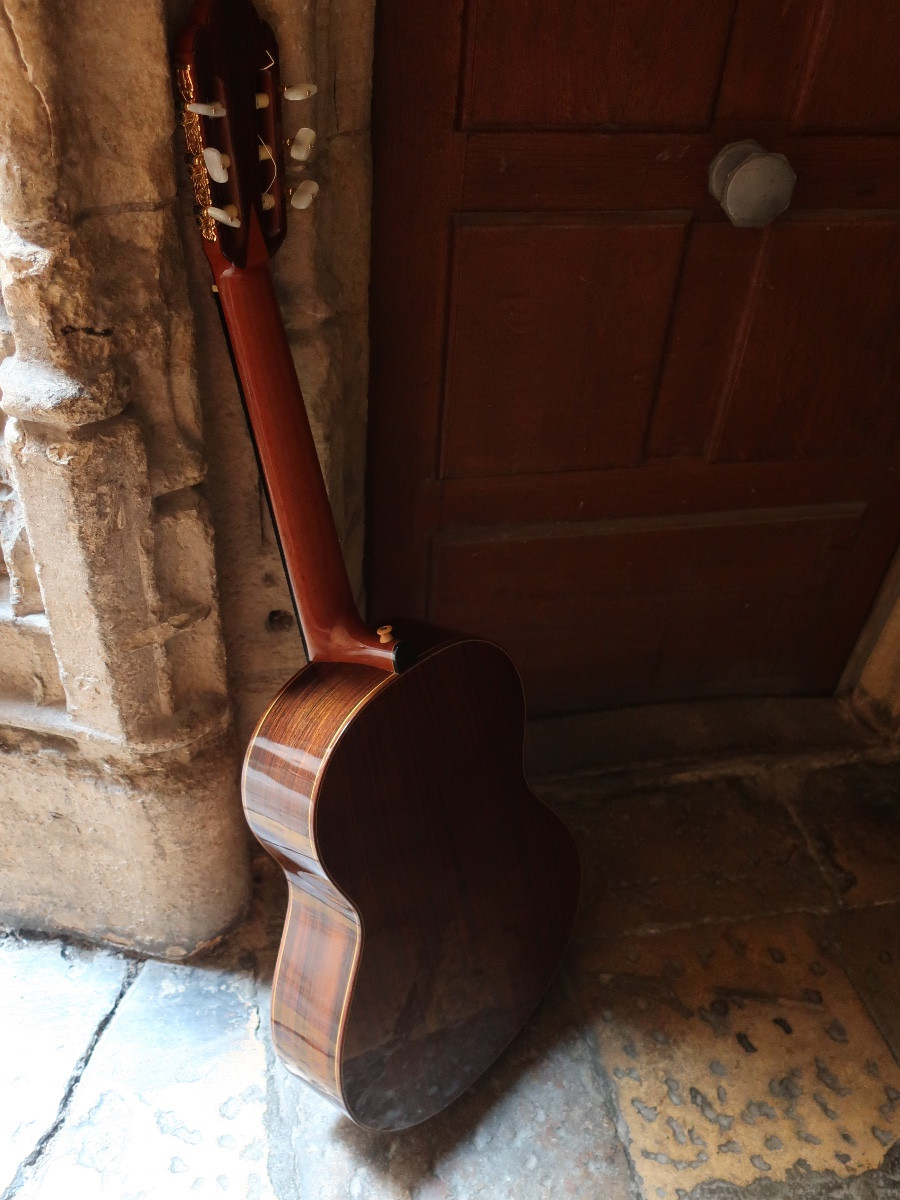 Maurice Dupont Concert Classical Guitar - 1992 - With Hard Case. Musical Instrument.-photo-2
