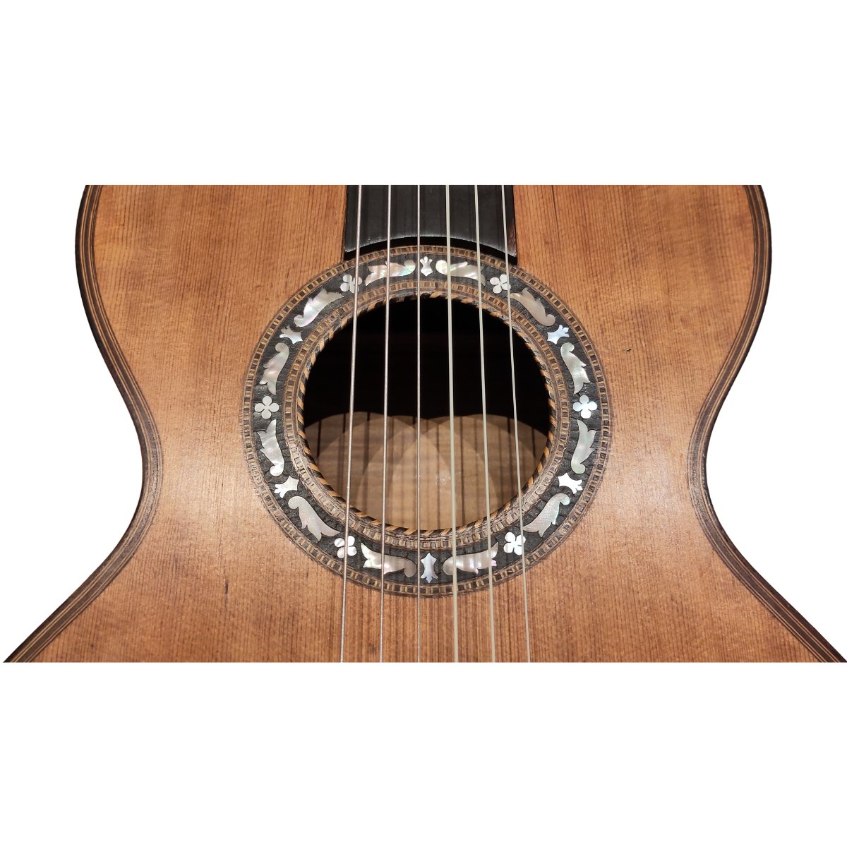 Guitare romantique fin XIXe-photo-4