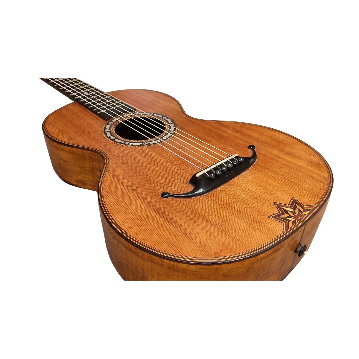 Guitare romantique fin XIXe-photo-2