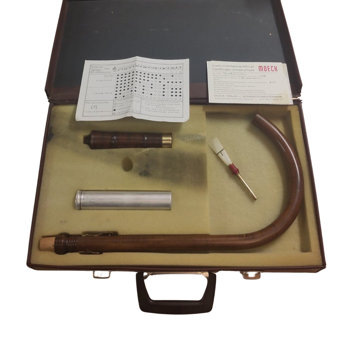 Tenor Cromorne Moeck  In Case-photo-2