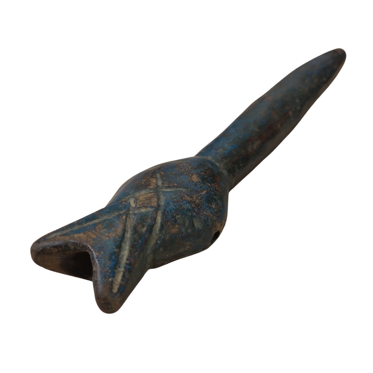 Burkina Polychrome Whistle Flute-photo-2