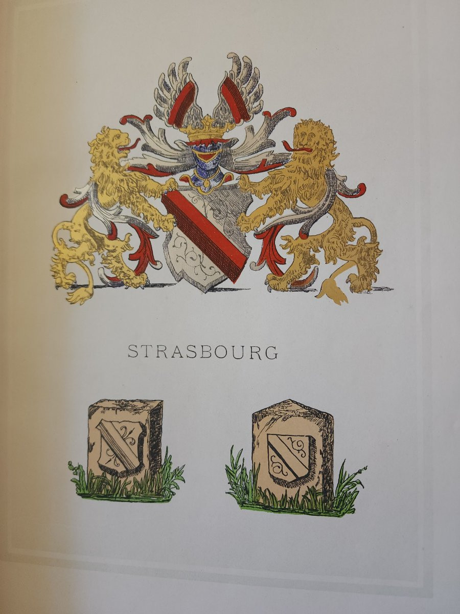 Armorial Of The Communes Of Alsace Eo 1900 Louis Schoenhaupt-photo-5