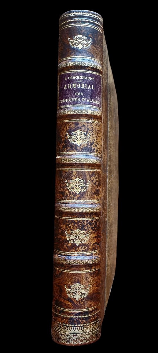 Armorial Of The Communes Of Alsace Eo 1900 Louis Schoenhaupt