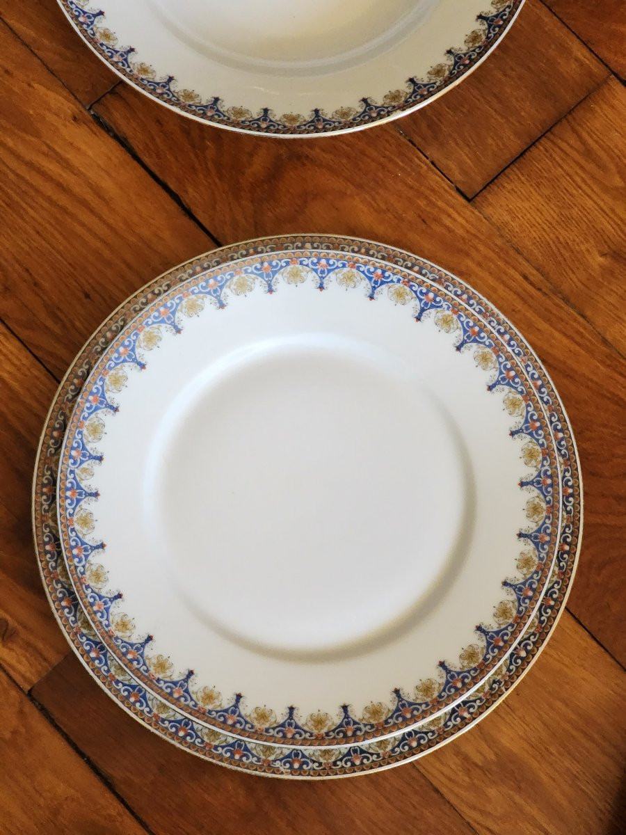 Raynaud Limoges Porcelain Service 38 Pieces Art Deco-photo-4