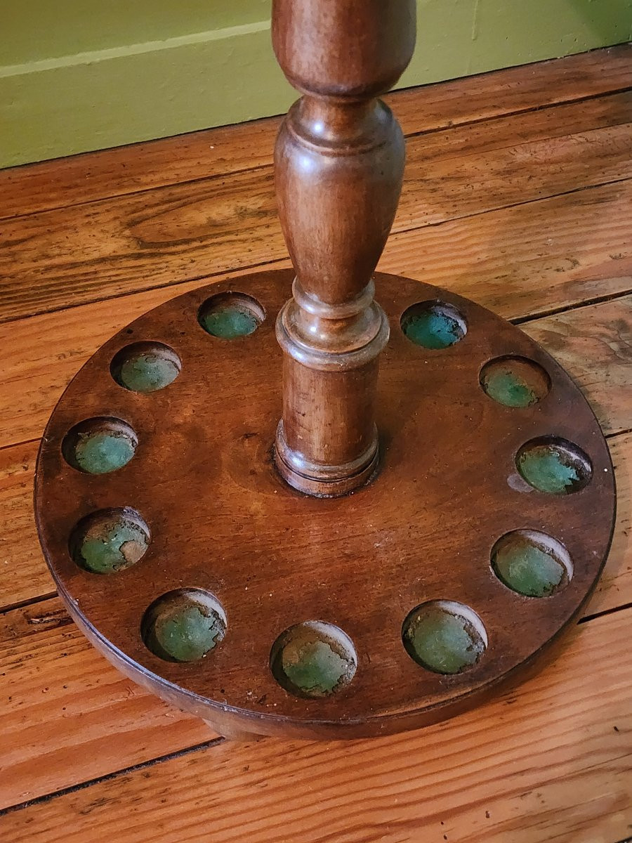 19th/19th Century Mahogany Cue Billiard Table, Antique Game-photo-4