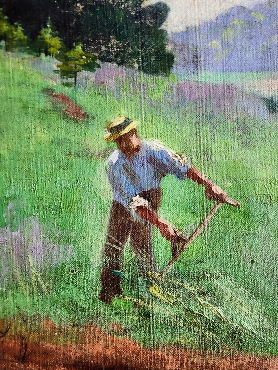 Jules Schneider 1884-1920 Champigneulles Lorrain Nancy Houdemont Hst 1911-photo-1