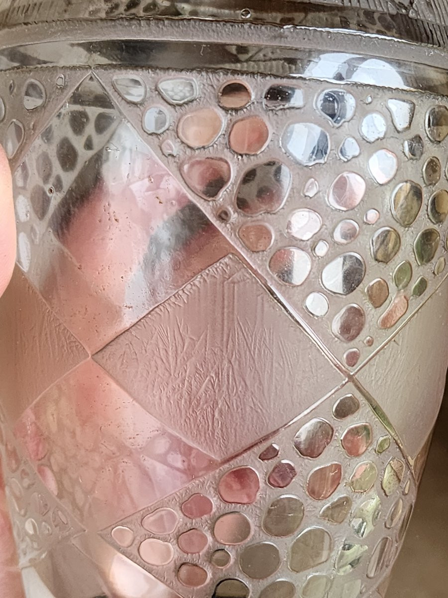 Paul Nicolas Nancy Acid-etched Vase, Art Deco, 19.5 Cm-photo-3