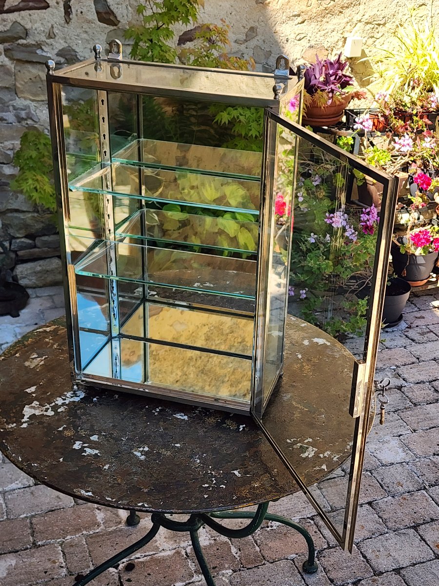 Store Wall Window Around 1930 Chrome (20 Kg 63)-photo-7