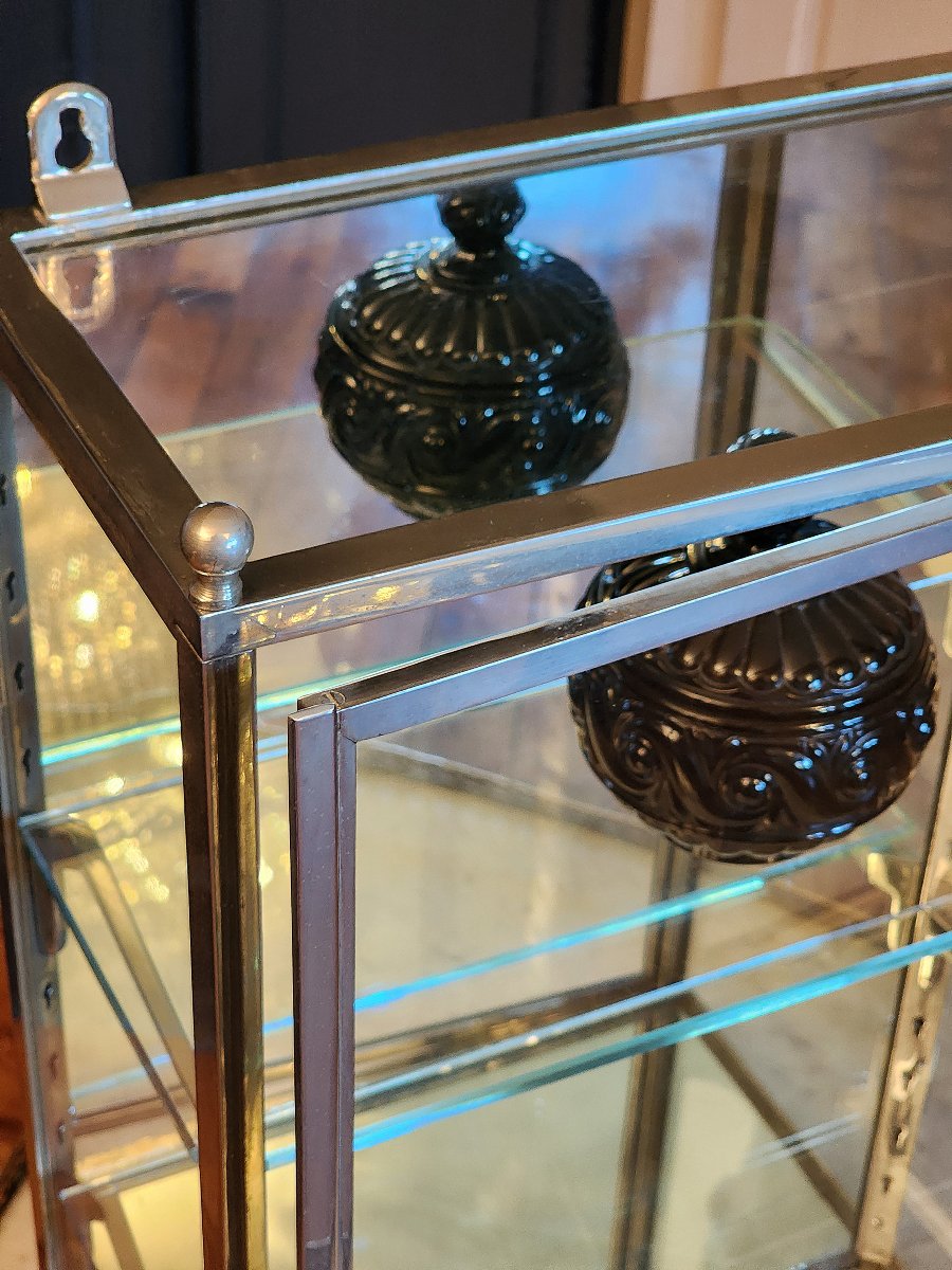 Store Wall Window Around 1930 Chrome (20 Kg 63)-photo-1