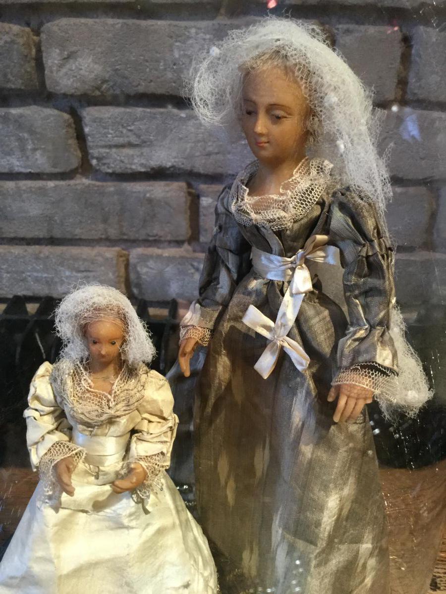 Dressed Fabrics With Wax De Nancy Doll End XVIII E-photo-2