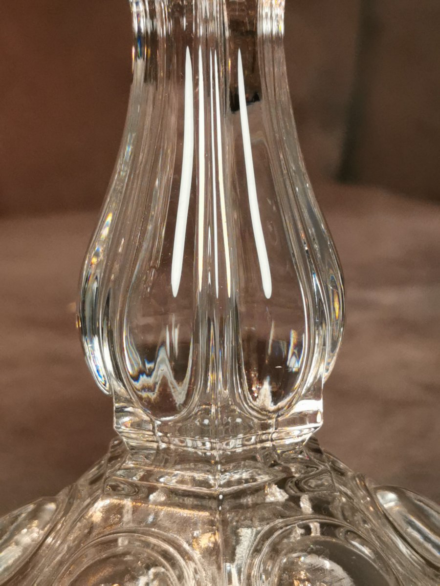 Baccarat 4 Girandoles à 3 Lumières Au Modeles Bougeoirs Candélabres -photo-6