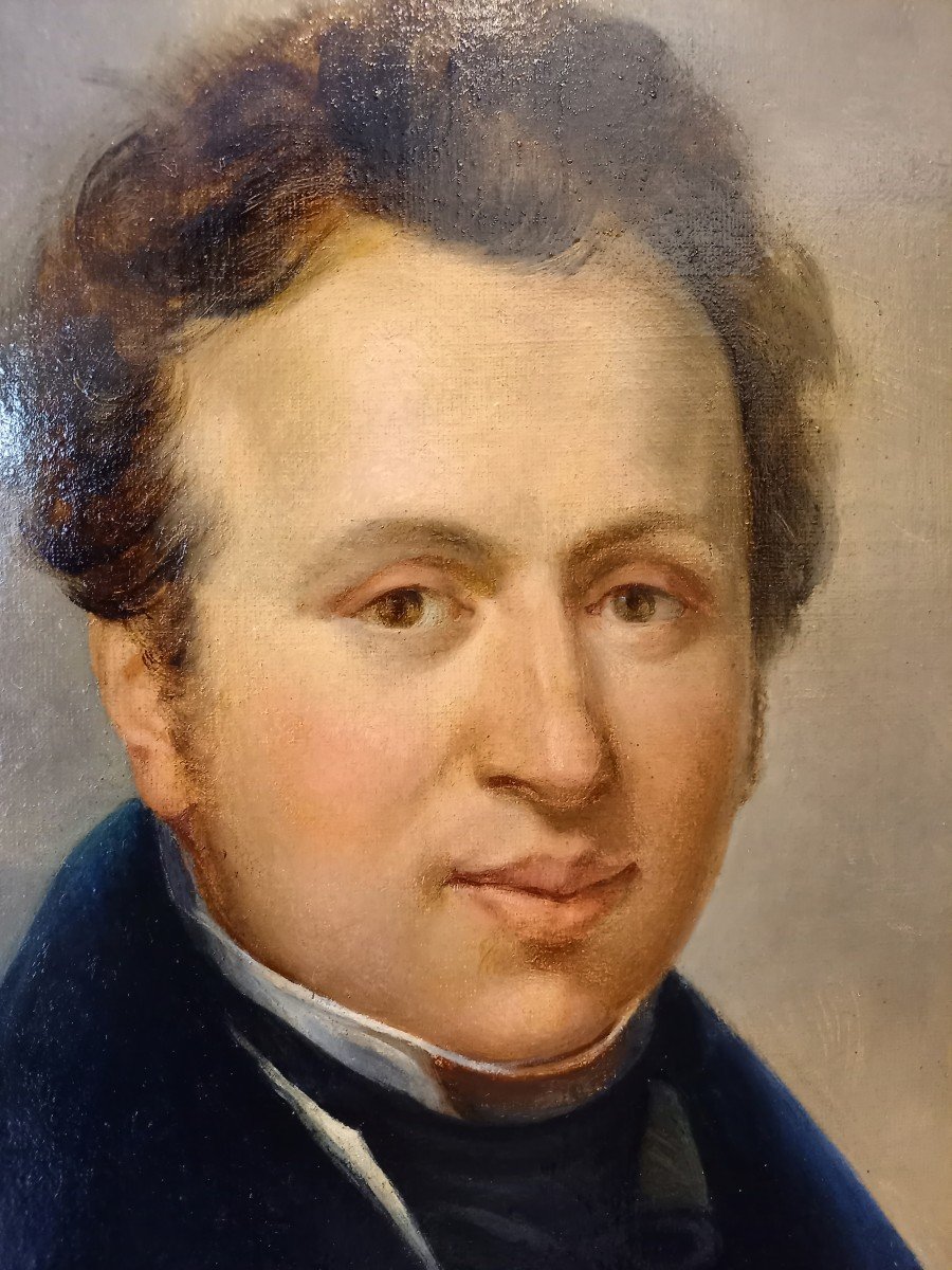 Portrait d'Homme  Vers 1830-photo-2