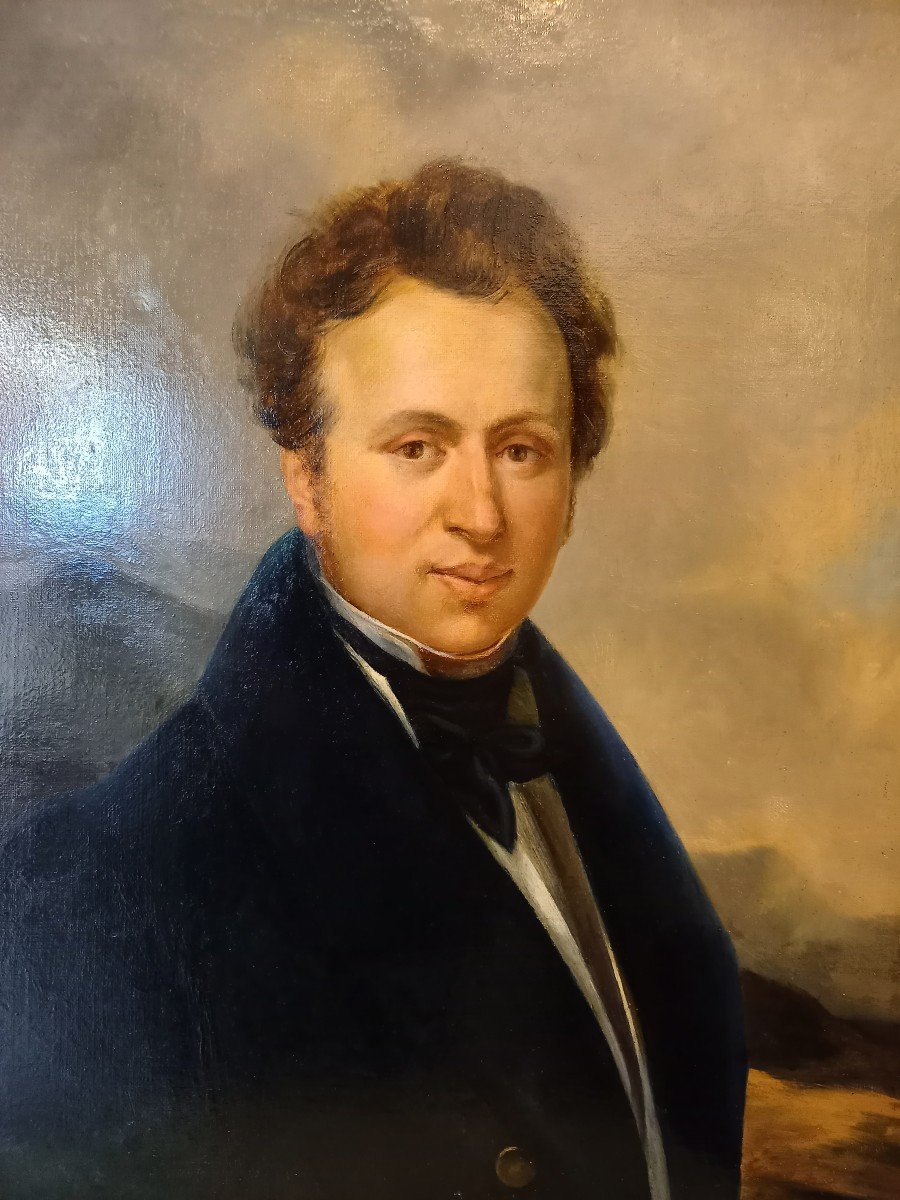 Portrait Of A Man Around 1830