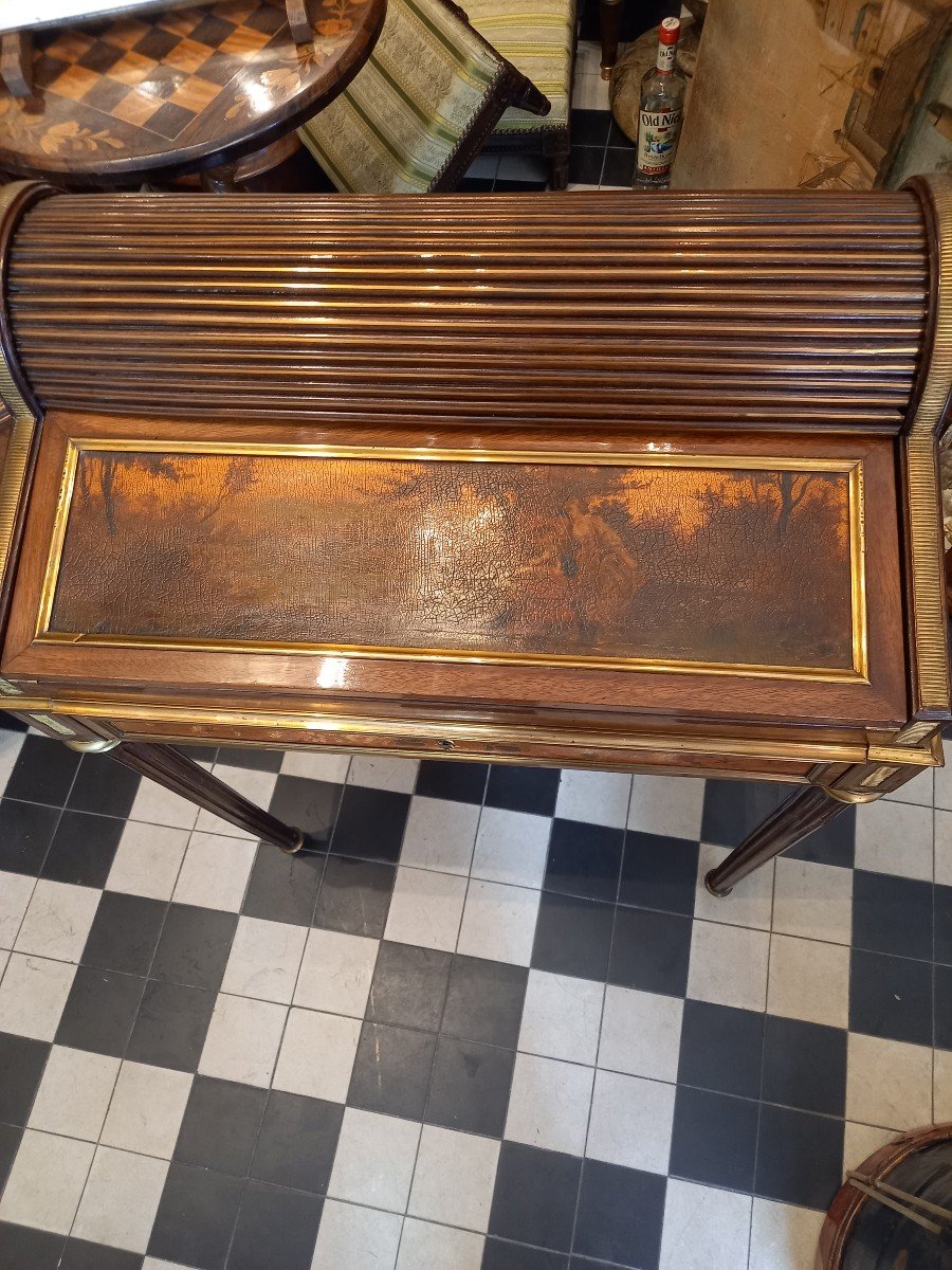 Billet Doux In Mahogany And Martin Varnish, Late 19th Century-photo-2