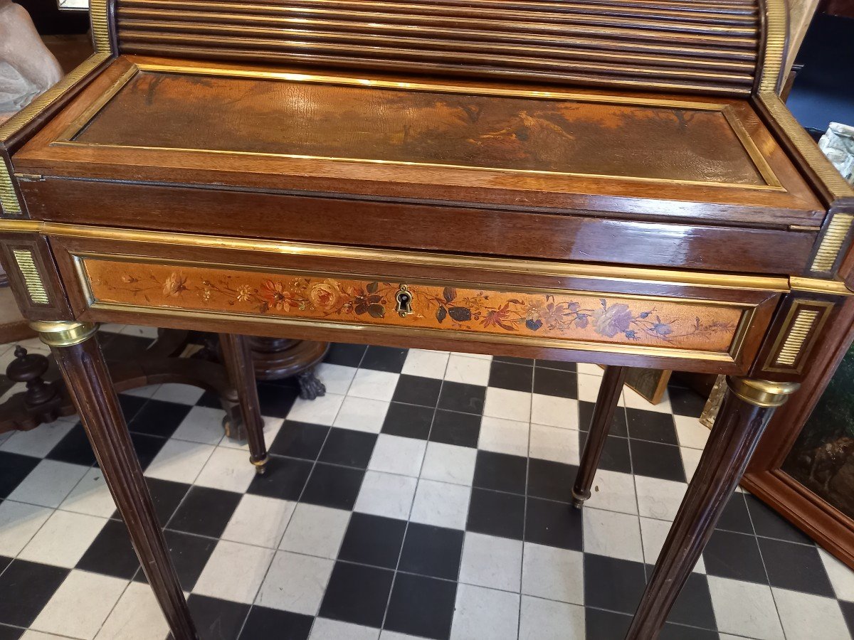 Billet Doux In Mahogany And Martin Varnish, Late 19th Century-photo-2