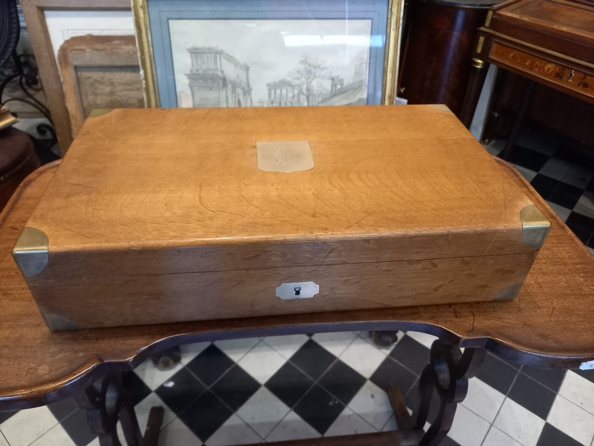 19th Century Transport Case For Housewife Maison Beguin-lapar