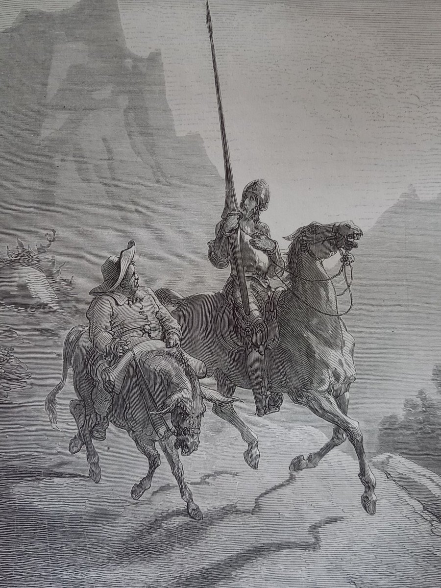 Don Quichotte Illustre Par Gustave Doré -photo-1
