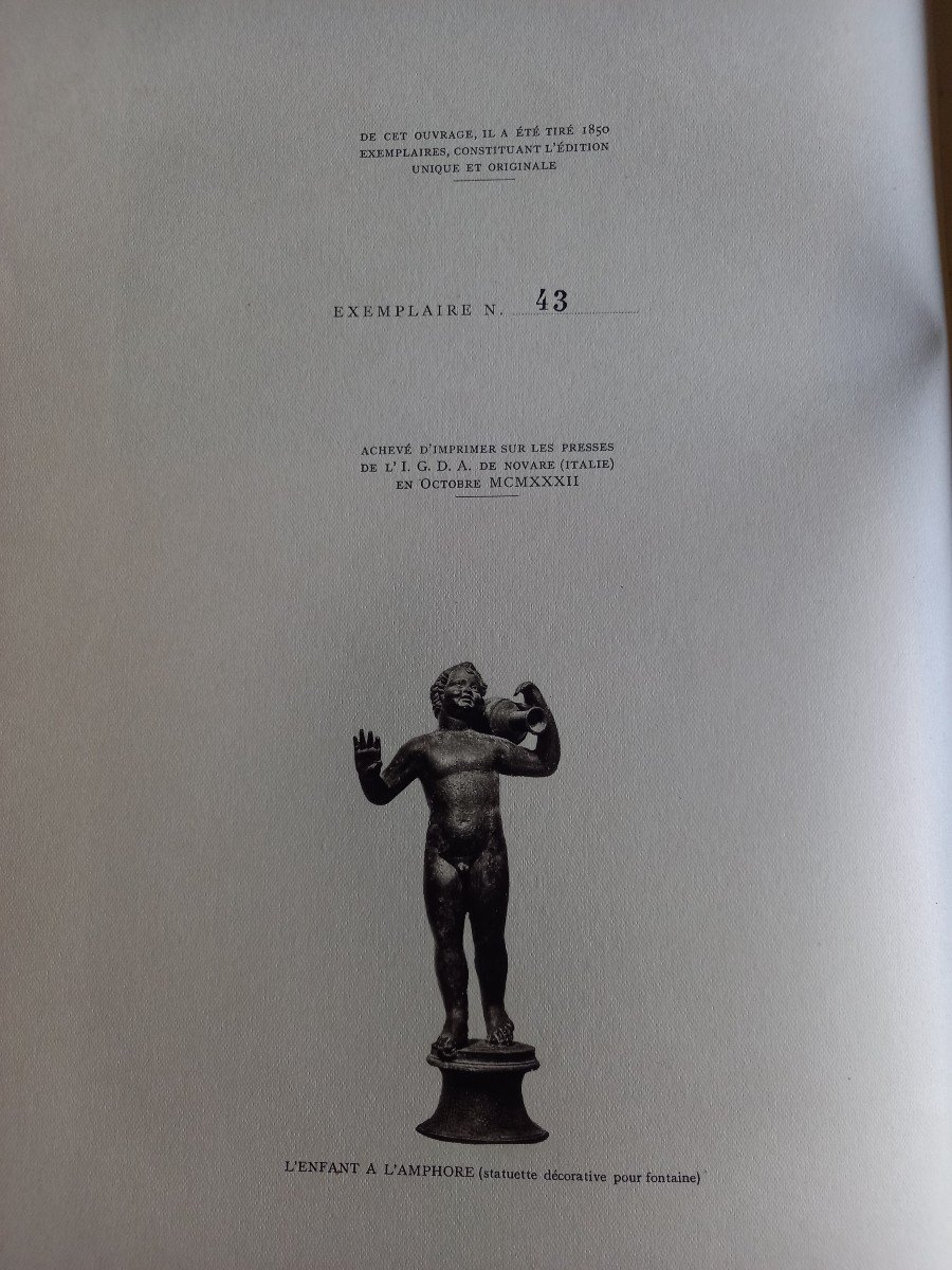 Herculaneum, Book Published In 1932, Alpina Editions-photo-8