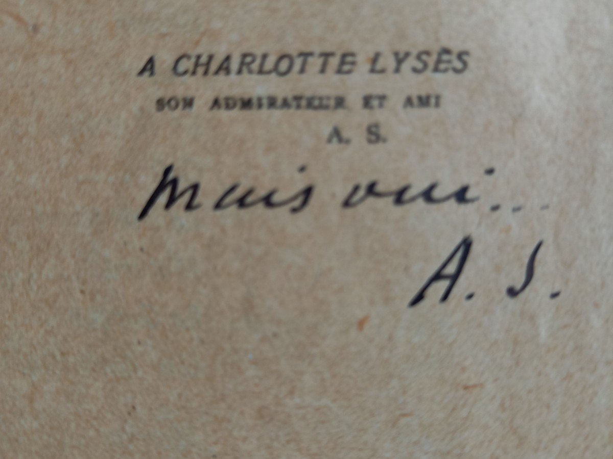 Alfred Savoir : " La Huitième Femme De Barbe Bleue " avec envoi de l'auteur -photo-1