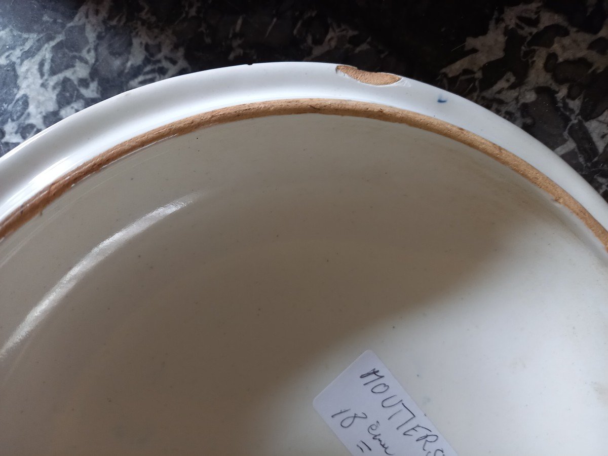 Early 18th Century Soup Tureen Lid, Ironwork Decor -photo-2