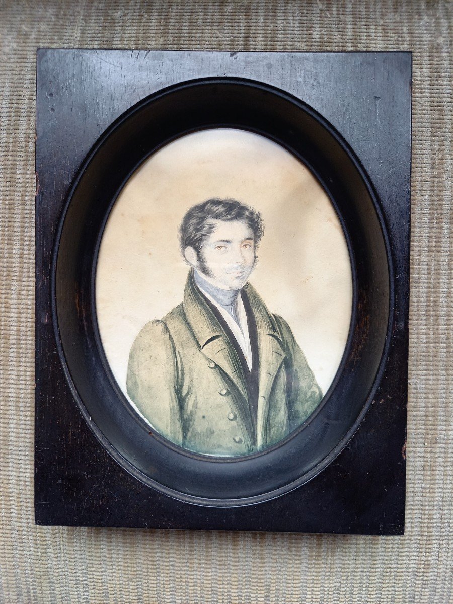 Portrait Dun Jeune Homme Vers 1830-photo-2