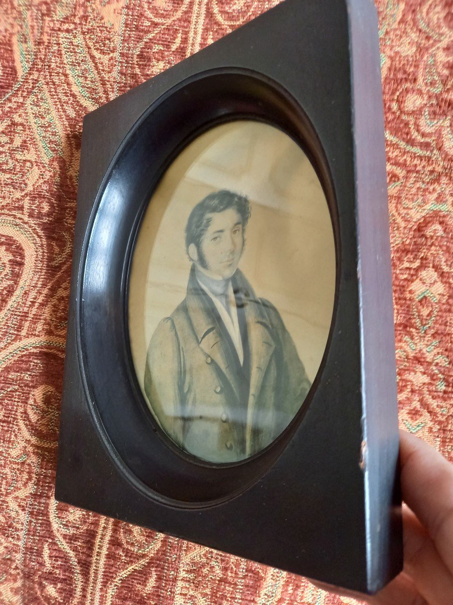 Portrait Dun Jeune Homme Vers 1830-photo-4
