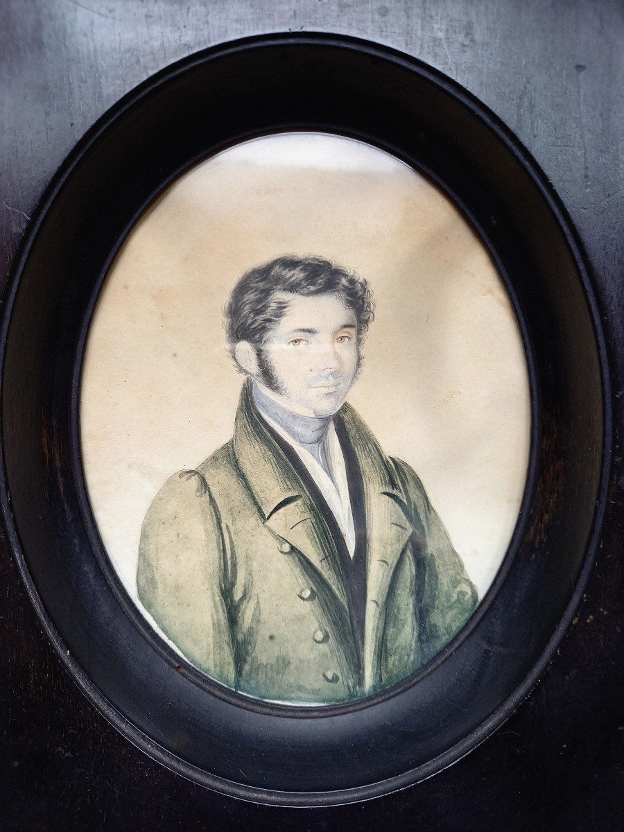 Portrait Dun Jeune Homme Vers 1830