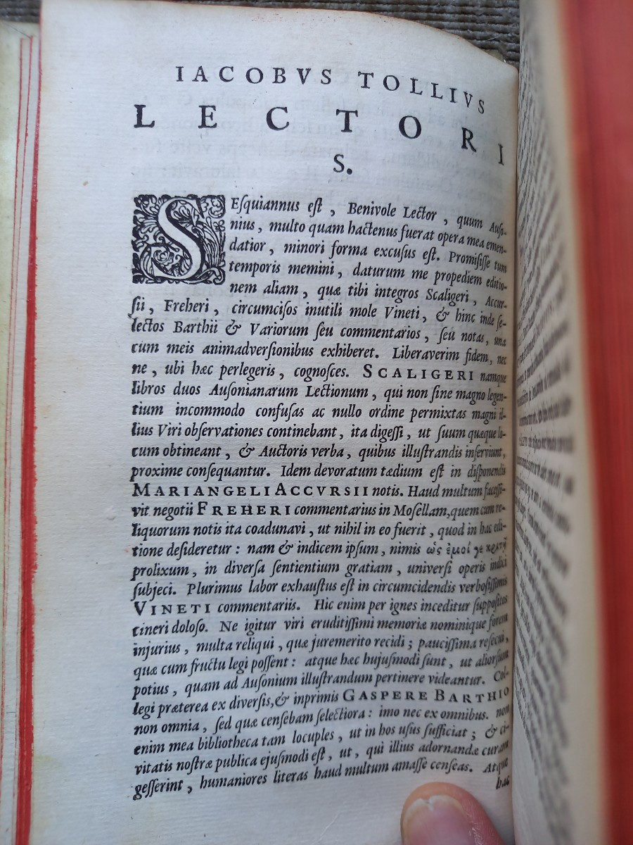 Ausonius: Opera Edition Jean De Blaeu 1671-photo-3