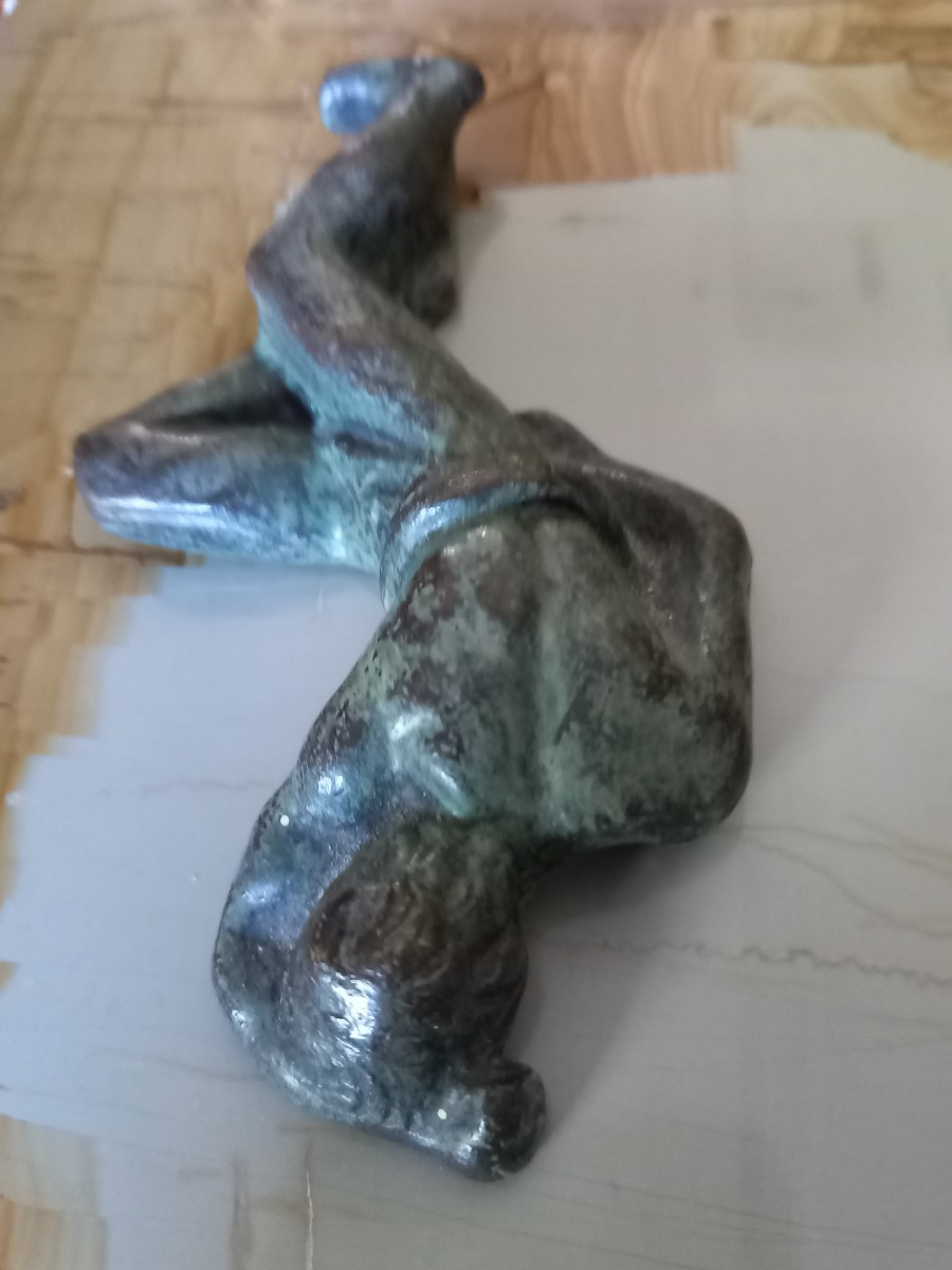 Art Deco: Bronze Paperweight -photo-2