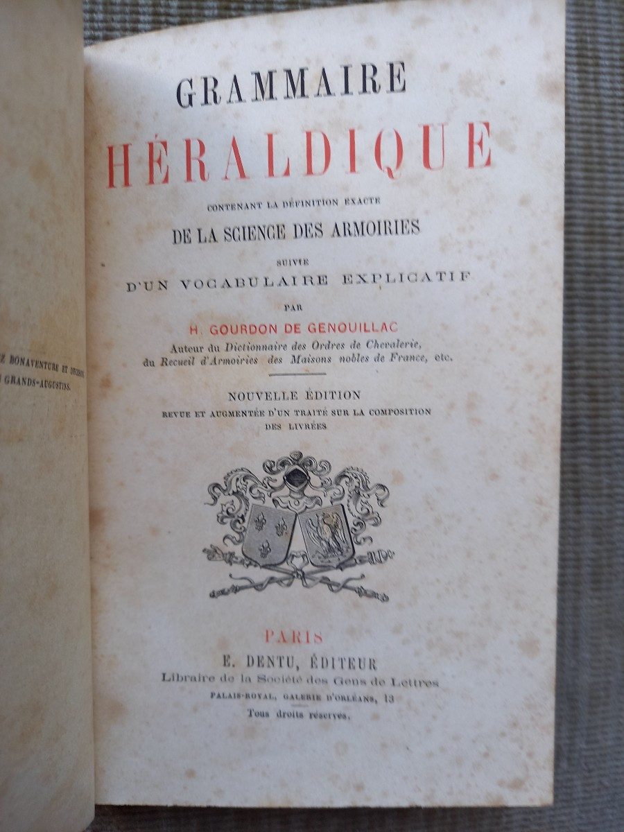 Heraldic Grammar, Or The Science Of Coats Of Arms -photo-3