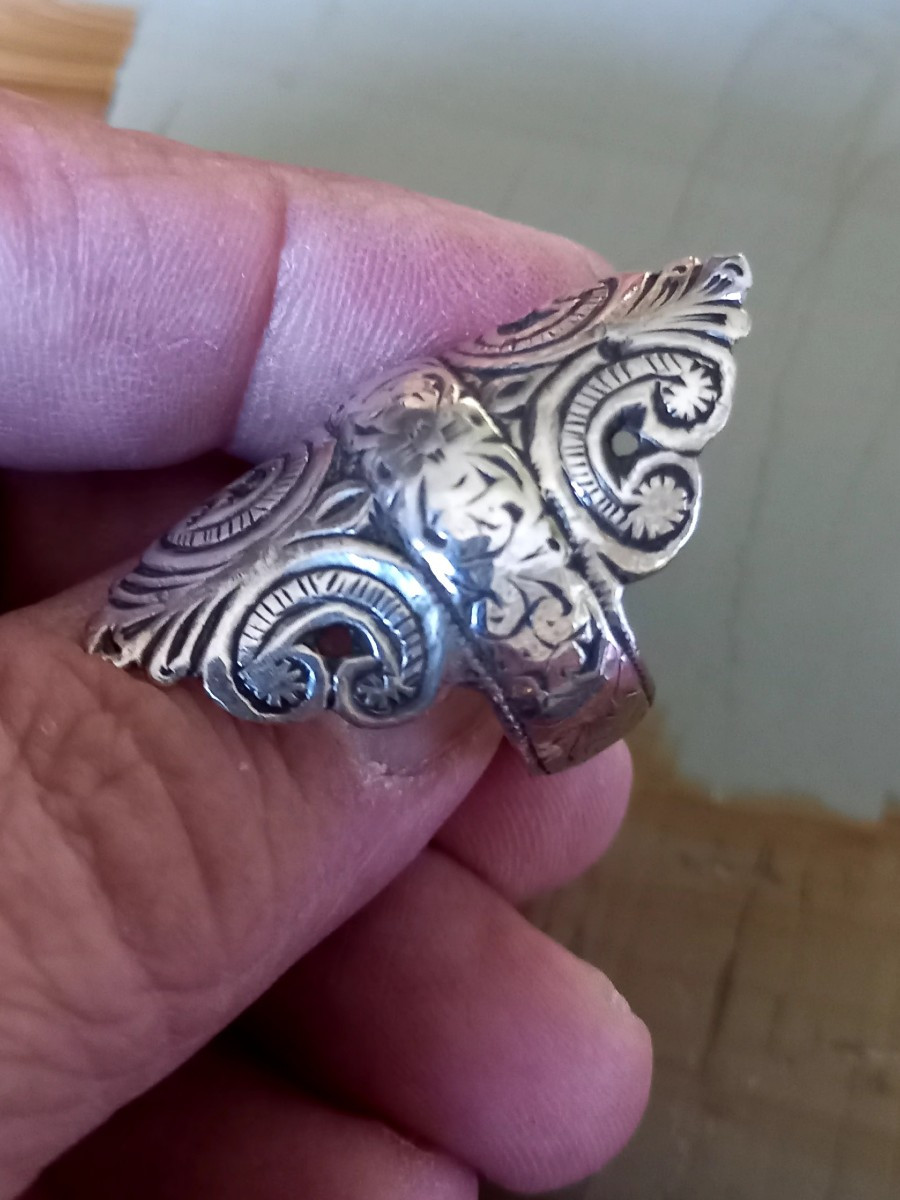 Bague orientale XIXe siècle -photo-2