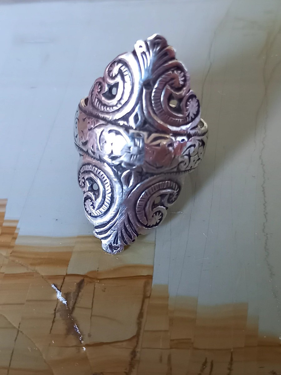 Bague orientale XIXe siècle -photo-1