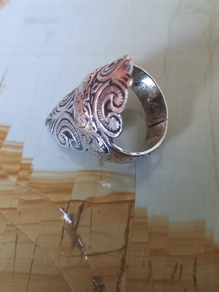 Bague orientale XIXe siècle -photo-3