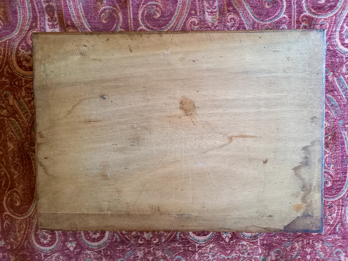 Large Work Box, Exotic Work Circa 1920-photo-3