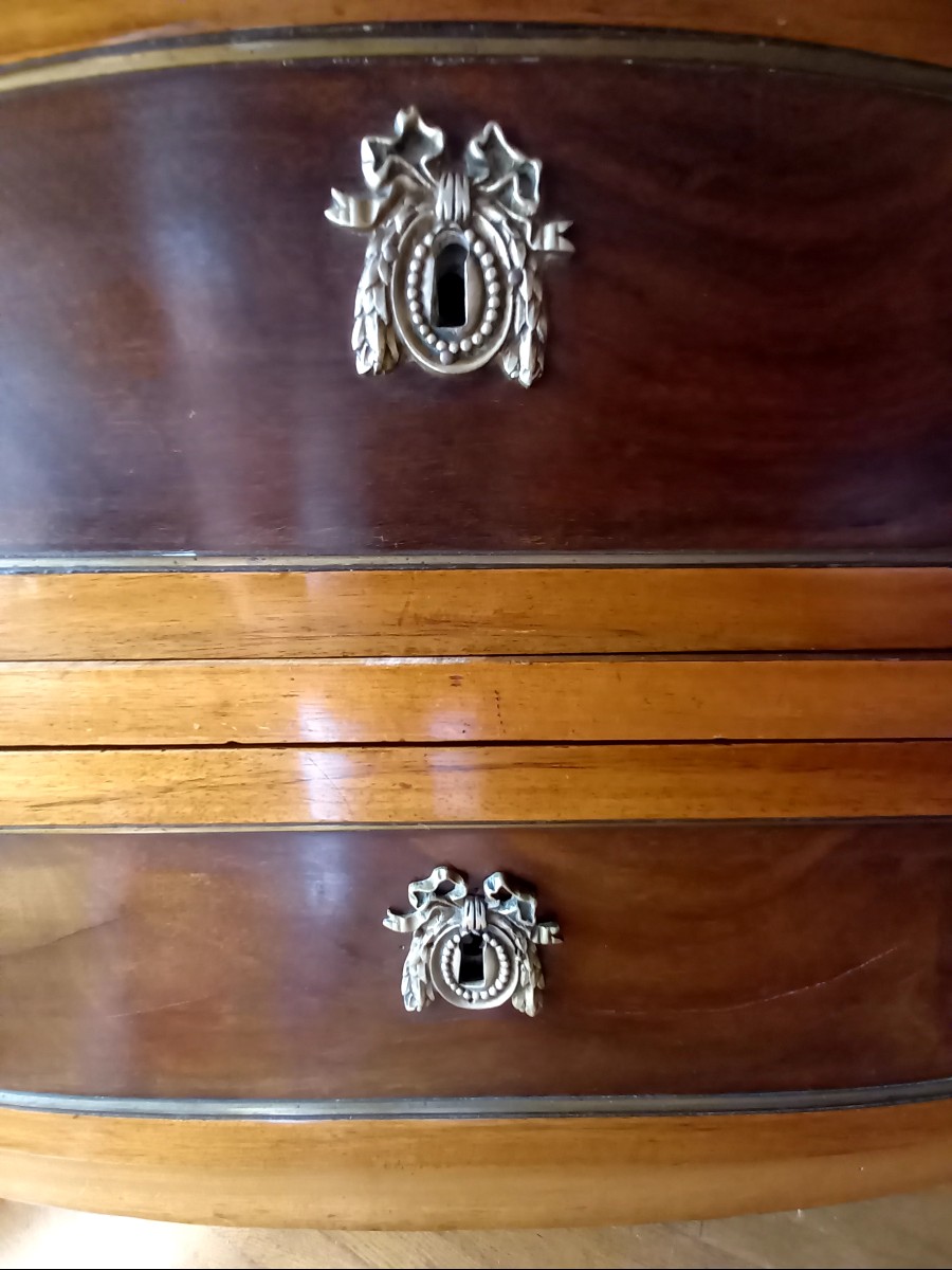 Small Louis XVI Period Chest Of Drawers -photo-3