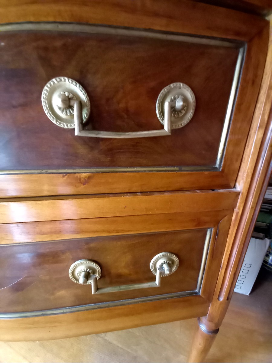 Small Louis XVI Period Chest Of Drawers -photo-4