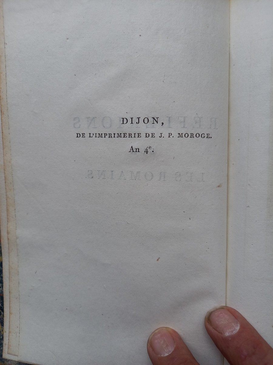 Saint -Evremond : Réflexions sur les divers génies du peuple Romain-photo-4